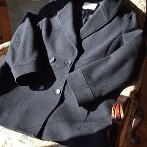Black Peacoat Size XXL